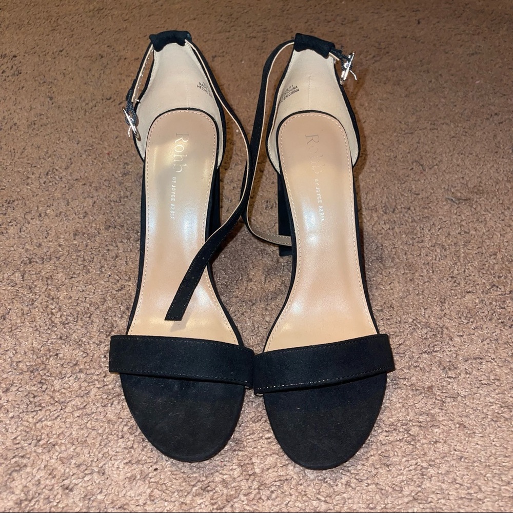 Black High Heels / Heeled Sandal